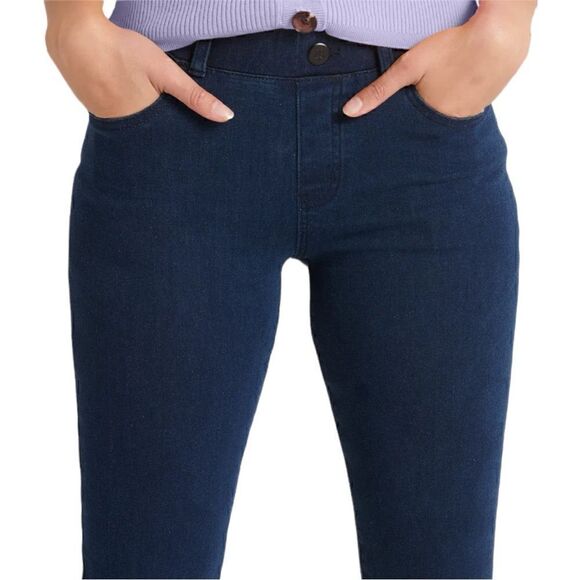 BETABRAND 4-pocket Yoga Pants stretch DENIM - Picture 4 of 6